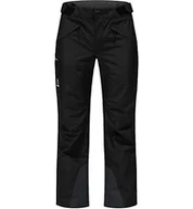 Spodnie damskie - Haglöfs Haglöfs Spodnie narciarskie damskie Lumi Form Pant wodoodporne, wiatroszczelne, oddychające True Black S S 604623 - miniaturka - grafika 1