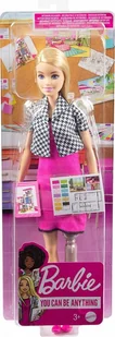 Lalka Barbie Kariera Projektantka wnętrz HCN12 - Lalki dla dziewczynek - miniaturka - grafika 2