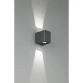 Lampy ścienne - Reality Leuchten Reality lampy bogota A + +, lampa ścienna zewnętrzna LED, aluminium, 3 Watts, zintegrowana, biały R28200642 Bogota - miniaturka - grafika 1