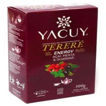 Yacuy Yerba Mate Terere Energy (acai, menta, guarana) 500 g - Yerba Mate - miniaturka - grafika 1