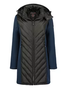 Geographical Norway Parka "Bihac" w kolorze granatowo-czarnym - Kurtki damskie - miniaturka - grafika 1