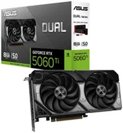 Karty graficzne - ASUS GeForce RTX 5060 Ti DUAL 8GB DLSS 4 DUAL-RTX5060TI-8G - miniaturka - grafika 1