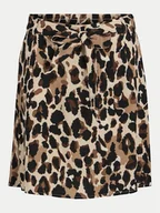 Spódnice - Vila Spódnica trapezowa Moashly 14089471 Czarny Regular Fit - miniaturka - grafika 1