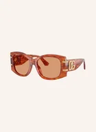 Okulary przeciwsłoneczne - Dolce & Gabbana Okulary Przeciwsłoneczne dg4501 braun - miniaturka - grafika 1