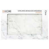 Deski do krojenia - Deska do krojenia szklana 20 x 30 cm Clara szary - miniaturka - grafika 1