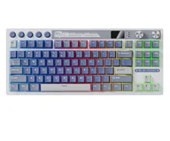 Klawiatury - Royal Kludge RK M87 Ocean Blue Beige switch RK-M87-OCBLU-BEGSW-US - miniaturka - grafika 1