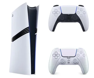 Sony PlayStation 5 Pro + DualSense - Chrome Pearl - Konsole Playstation - miniaturka - grafika 1