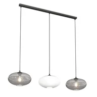 Lampy sufitowe - Coco lampa wisząca 3xE27 czarna/mix 1378/3 - miniaturka - grafika 1