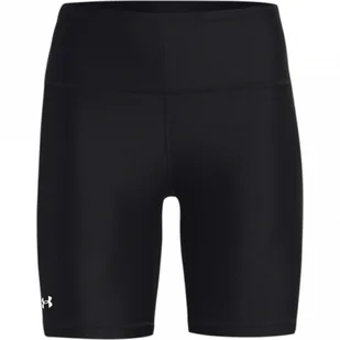 Damskie kolarki Under Armour Tech Bike Short - czarne - Spodenki damskie - miniaturka - grafika 1