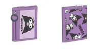 Szkolne artykuły papiernicze - Portfelik Kuromi violet - miniaturka - grafika 1