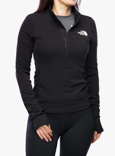 Bluza do biegania damska The North Face Sunriser 1/4 Zip - tnf black - Bluzy sportowe damskie - miniaturka - grafika 1