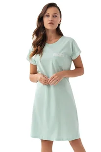 Damska koszula nocna Silviana jasnozielona 3XL - Bielizna nocna - miniaturka - grafika 1