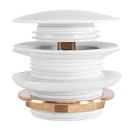 Wanny - Rea Korek wannowy uniwersalny Klik-Klak Rea Biały - miniaturka - grafika 1