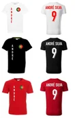 Koszulki sportowe męskie - Koszulka Portugalia ANDRE SILVA 9 - miniaturka - grafika 1