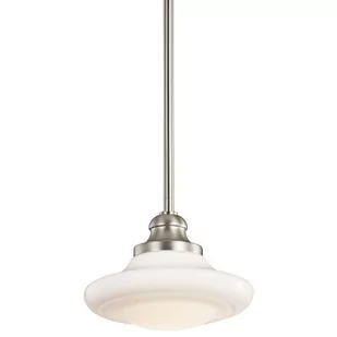 Elstead Lighting LAMPA wisząca KL/KELLER/S NI KICHLER metalowa OPRAWA Zwis nikiel szczotk - Lampy sufitowe - miniaturka - grafika 3
