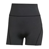 Legginsy - adidas Damskie legginsy Yo Lux Fire SHO, czarny, M - miniaturka - grafika 1