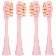 Końcówki do szczoteczek elektrycznych - 4x końcówki RÓŻOWE do szczoteczki sonicznej Oclean SE / X / X PRO / X PRO Elite / X PRO Digital / X10 / One / Air / Z / F1 / FLOW / Endurance - Rept.. - miniaturka - grafika 1