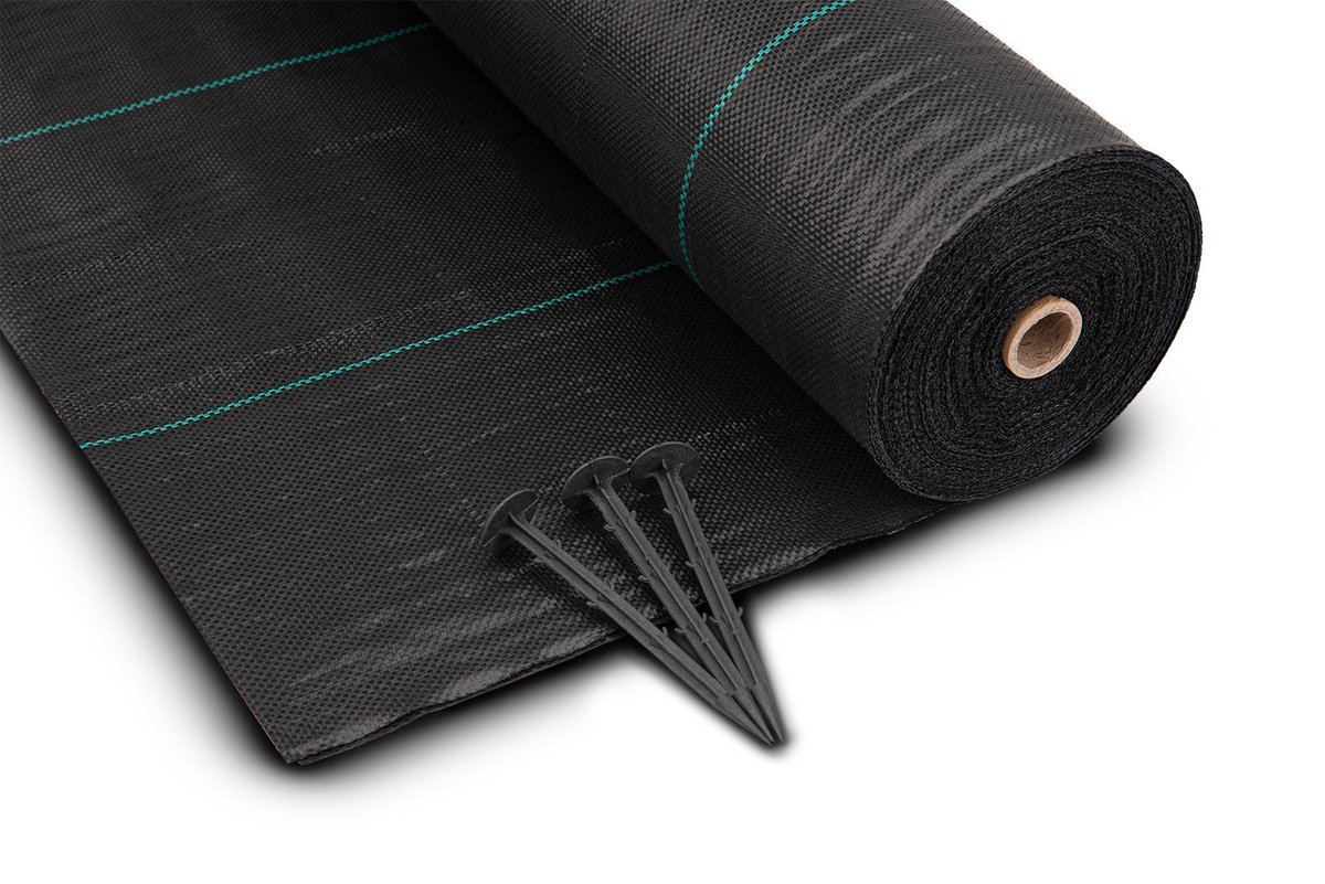 Presto Agrotkanina A5 Premium Agrowłóknina Antychwastowa Pro 135g 1,1m X 50m Uv 3% +kotwy