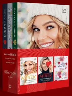 Pakiet Moc słabości / Niezwykła miłość / Złoty płatek śniegu - Krystyna Mirek - Literatura obyczajowa - miniaturka - grafika 1