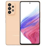 Telefony komórkowe - Samsung Galaxy A53 5G 6GB/128GB Dual Sim Pomarańczowy - miniaturka - grafika 1
