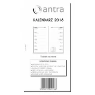 Kalendarze - Antra Ryszard Polubiec wkład do organizera 2018, format B6 - miniaturka - grafika 1