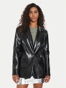 Guess Marynarka Lia W4YN50 WF8P0 Czarny Regular Fit - Marynarki i żakiety damskie - miniaturka - grafika 1