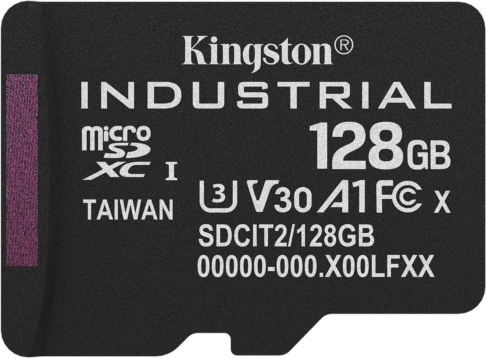 Karta PNY Kingston Technology Karta 128GB microSDXC Industrial C10 A1 pSLC pojedyncze opakowanie bez adaptera SDCIT2/128GBSP