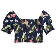 Bluzki damskie - Bluzka dziewczęca Roxy Sunday Night hiszpanka granatowa-152 - miniaturka - grafika 1