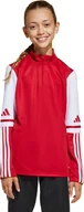 Bluzy damskie - Bluza dla dzieci adidas Squadra 25 Training Top czerwona JD3026 164cm - miniaturka - grafika 1