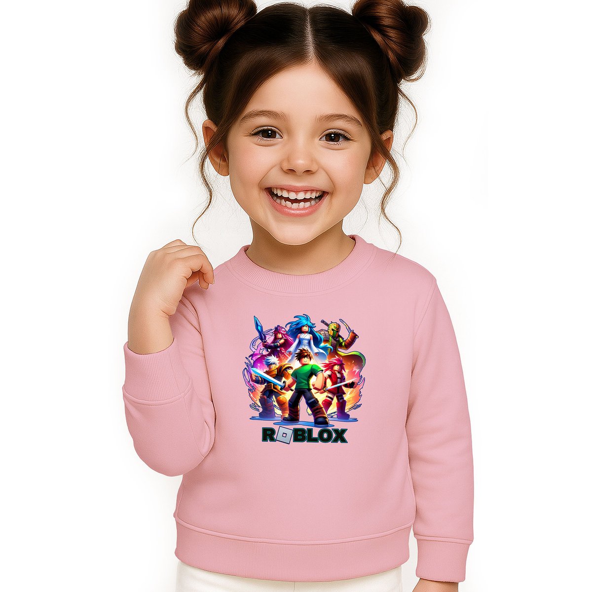 BLUZA DZIECIĘCA ROBLOX DLA CHŁOPCA DZIEWCZYNKI 134-140