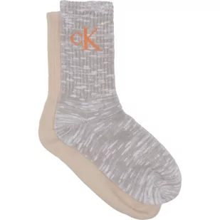 CALVIN KLEIN JEANS Skarpety 2-pack CKJ WOMEN SOCK - Skarpetki damskie - miniaturka - grafika 1