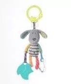 Zabawki sensoryczne - Grzechotka Sensoryczna Piesek, Balibazoo - miniaturka - grafika 1