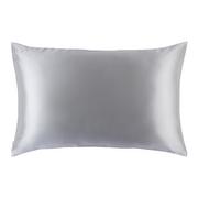 Pozostałe akcesoria do kąpieli i SPA - SLIP Pure Silk Queen Pillowcase Silver - miniaturka - grafika 1