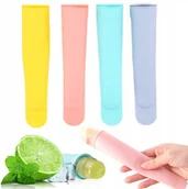 Akcesoria do lodu - Foremka Do Lodów Wodnych Owocowych Tubka 4Szt - miniaturka - grafika 1