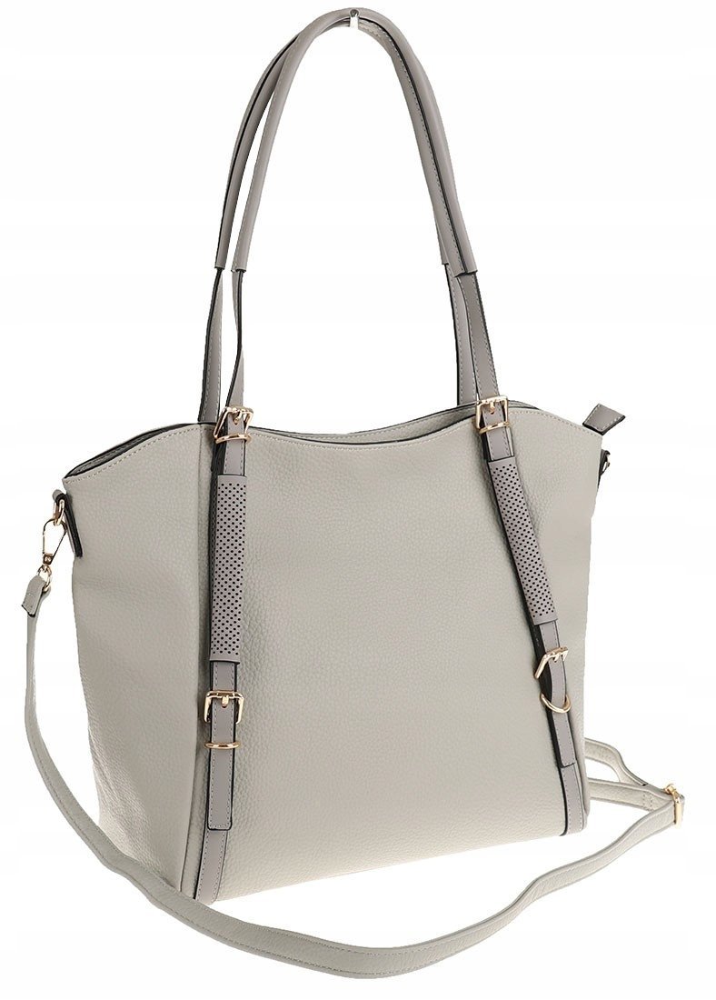 Torebka Damska Worek Modna Listonoszka Shopper na Ramię YD9859 Grey