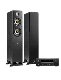 Zestaw stereo: Denon DRA-900H/Polk Audio ES50, Kolor: Srebrny - Zestawy stereo - miniaturka - grafika 1