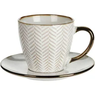 Filiżanki - Siaki Collection Filiżanka ceramiczna Queen 210 ml wzór 3 DD.15042 - miniaturka - grafika 1