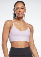 Biustonosze - Reebok Biustonosz Sportowy Damski Fioletowy S Y2J - miniaturka - grafika 1