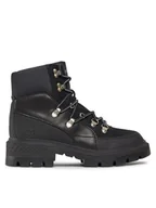 Botki damskie - Timberland Trapery Cortina Valley Hiker Wp TB0A5NJ70151 Czarny - miniaturka - grafika 1