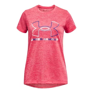 Koszulka dziewczęca Under Armour Tech BL Twist SS - Koszulki dla dziewczynek - miniaturka - grafika 1