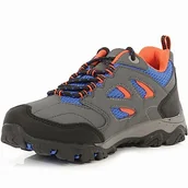 Buty dla chłopców - Regatta Holcombe Low Jnr Walking Shoe Unisex, Briar Blzeor 44z, 32 EU - miniaturka - grafika 1