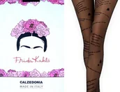 Rajstopy - Rajstopy damskie Calzedonia cienkie wzory Frida Kahlo czarne 1/2 (S/M) - miniaturka - grafika 1