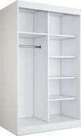 Szafy - MKPOL Korpus szafy MODUO COMFORT 120 biały mat - miniaturka - grafika 1