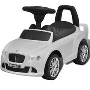 Jeździki dla dzieci - vidaXL Bentley - samochód zabawka dla dzieci napędzany nogami biały - miniaturka - grafika 1
