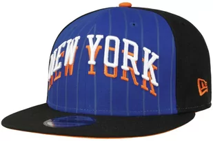 Czapka 9Fifty NBA CE 23 Knicks by New Era, czarno-niebieski, One Size - Czapki i chusty sportowe męskie - miniaturka - grafika 1