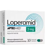 Układ pokarmowy - Loperamid Apteo Med 2 mg 10 kapsułek twardych - miniaturka - grafika 1