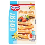Dodatki do ciast w proszku - Dr. Oetker Gofry smak waniliowy 320 g - miniaturka - grafika 1