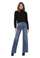 Spodnie damskie - Jeans whide Donna Only - miniaturka - grafika 1