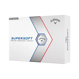 Piłki golfowe CALLAWAY SUPERSOFT (białe) - Golf - miniaturka - grafika 1