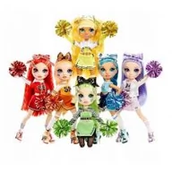 Lalki dla dziewczynek - Rainbow High Cheer Dolls Asst (3szt) Mga Entertainment - miniaturka - grafika 1
